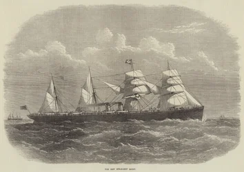 El nuevo barco de vapor Egipto